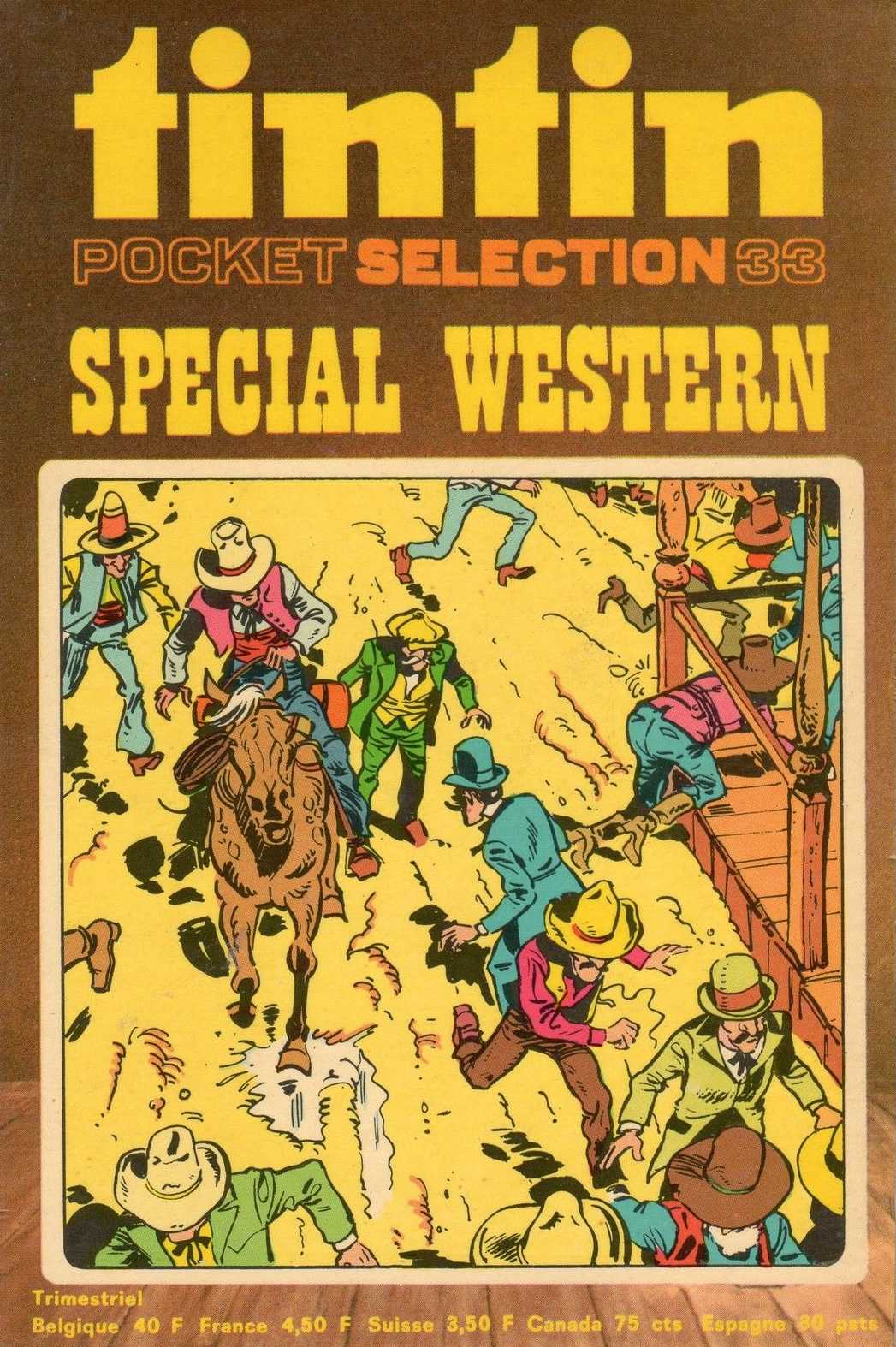 Scan de la Couverture Tintin Slection n 33